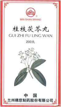 Гуй Чжи Фу Лин Вань  桂枝茯苓丸  Gui Zhi Fu Ling Wan  концентрированные пилюли - фото 5677
