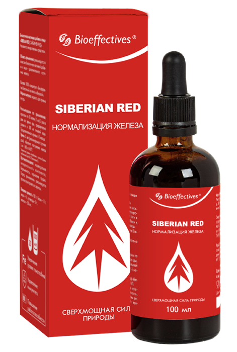 SIBERIAN RED -- клеточный сок пихты сибирской усиленный 100мл - фото 8061