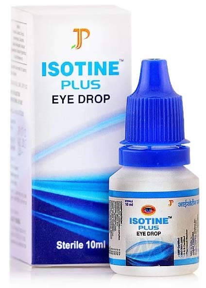 Глазные капли Айсотин ПЛЮС Isotine PLUS Jagat Pharma 10 мл 4155