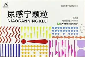 Няо Гань Нин Кэли  尿感宁颗粒  Niao Gan Ning Keli 6 пак. х 5 г